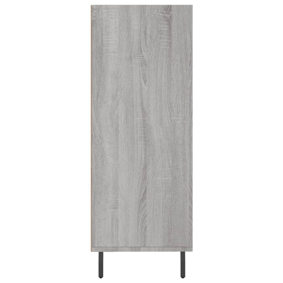 Estantería madera de ingeniería gris Sonoma 69,5x32,5x90