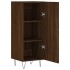 Aparador madera de ingeniería marrón roble 34,5x34x90