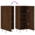 Aparador madera de ingeniería marrón roble 34,5x34x90