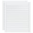 Puerta de armario lamas 2 uds madera pino blanco 69x59,4