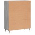 Aparador de madera de ingeniería gris Sonoma 69,5x34x90