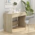 Escritorio de madera contrachapada roble Sonoma 101x50x76,5