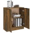 Aparador madera contrachapada color roble ahumado 60x30x70