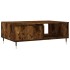 Mesa de centro madera de ingeniería roble ahumado 90x60x35