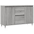 Aparador de madera de ingeniería gris Sonoma 104x35x70