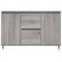 Aparador de madera de ingeniería gris Sonoma 104x35x70