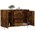 Aparador de madera de ingeniería roble ahumado 104x35x70