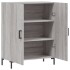 Aparador de madera de ingeniería gris Sonoma 69,5x34x90