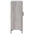 Aparador de madera de ingeniería gris Sonoma 69,5x34x90