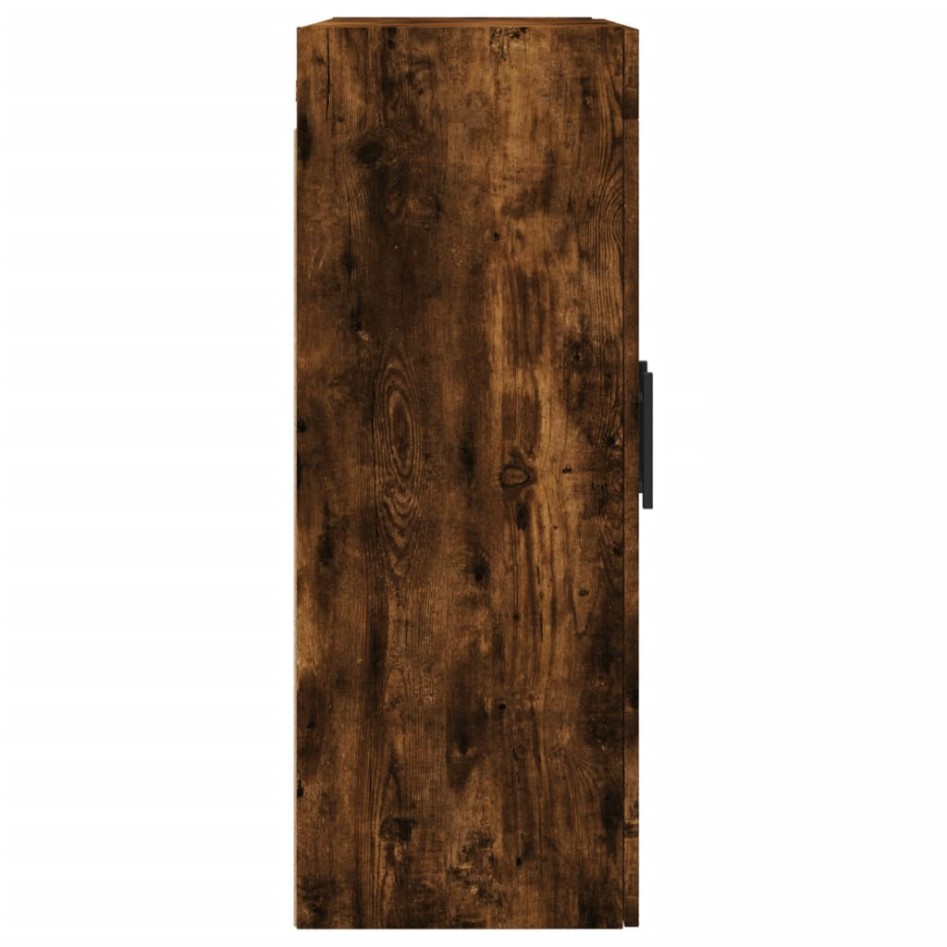 Armario de pared roble ahumado 69,5x34x90