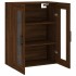 Armario de pared marrón roble 69,5x34x90