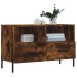 Mueble para TV madera contrachapada roble ahumado 80x36x50