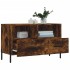 Mueble para TV madera contrachapada roble ahumado 80x36x50