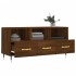 Mueble de TV madera de ingeniería marrón roble 102x36x50