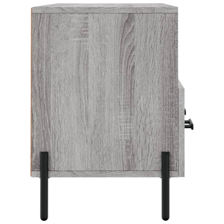 Mueble de TV madera de ingeniería gris Sonoma 102x36x50