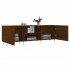 Mueble de TV madera de ingeniería roble marrón 150x30x50