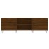Mueble de TV madera de ingeniería roble marrón 150x30x50