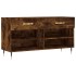 Banco zapatero madera de ingeniería roble ahumado 102x35x55