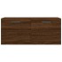 Armario de pared madera ingeniería marrón roble 80x36,5x35