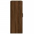 Armario de pared madera ingeniería roble marrón 69,5x34x90