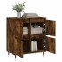 Aparador madera contrachapada color roble ahumado 60x35x70
