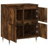 Aparador madera contrachapada color roble ahumado 60x35x70