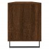 Mueble de TV madera contrachapada roble marrón 150x30x44,5