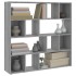 Estantería/divisor de espacios gris Sonoma 105x24x102