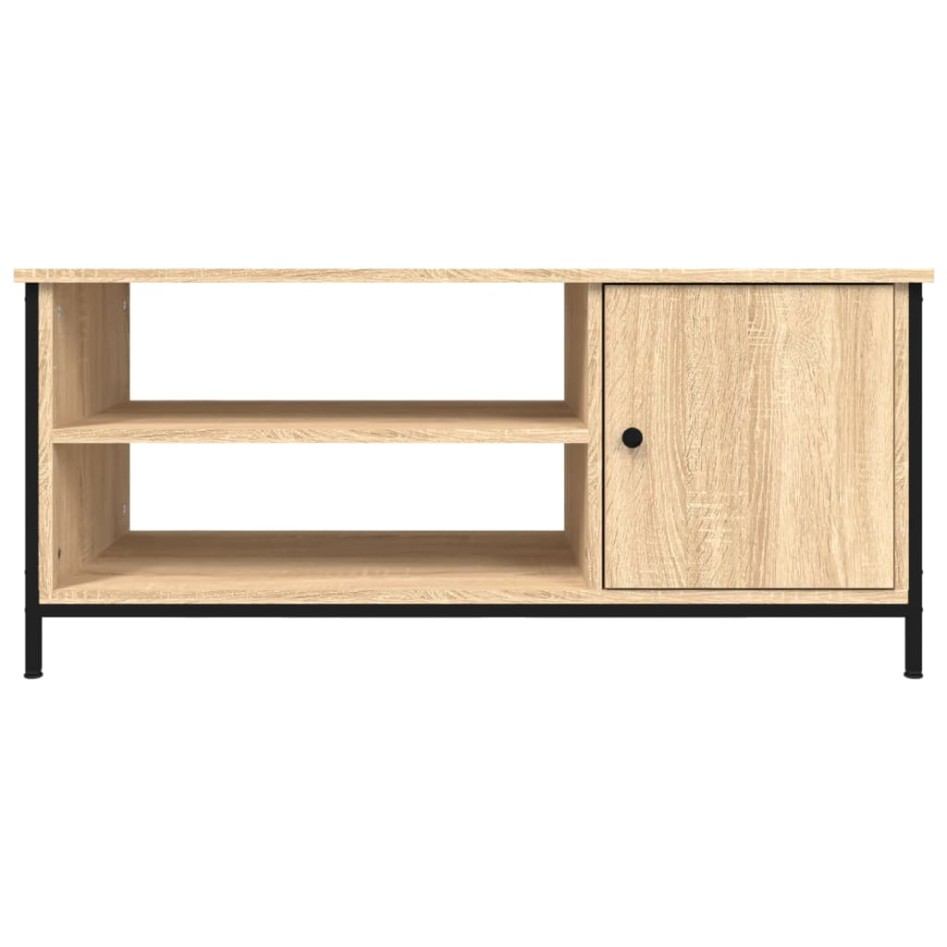 Mueble para TV madera contrachapada roble Sonoma 100x40x45