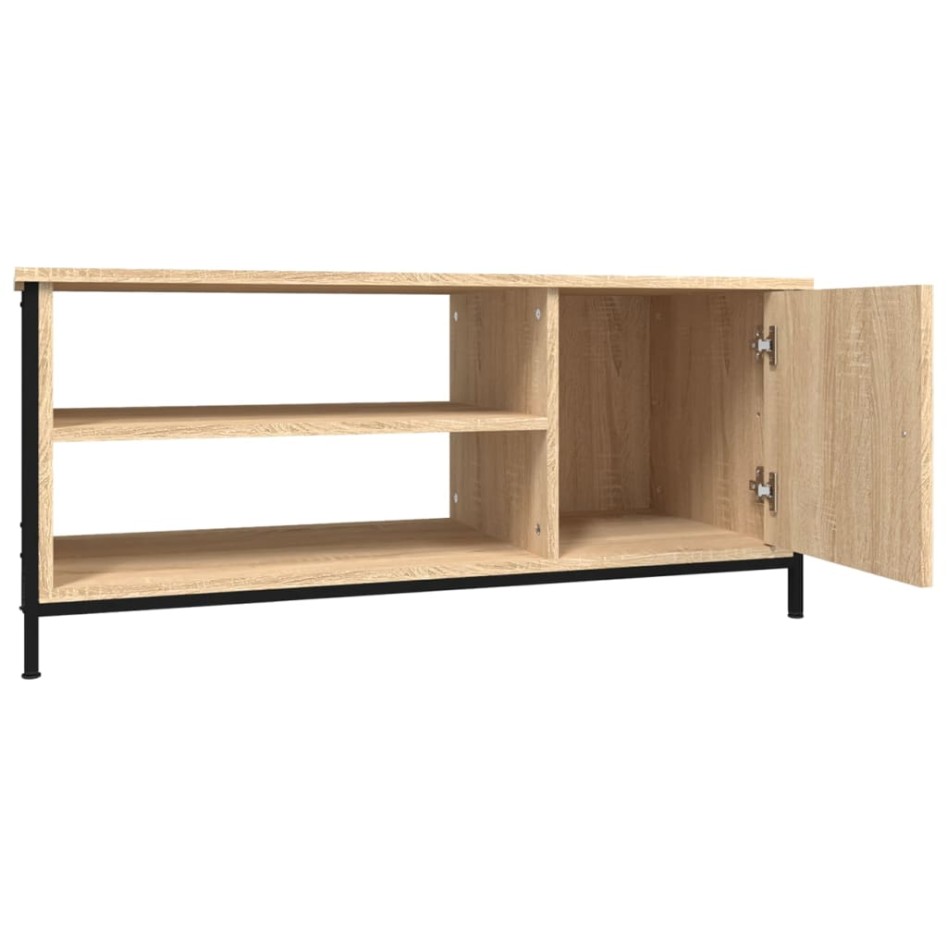 Mueble para TV madera contrachapada roble Sonoma 100x40x45
