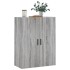 Armario de pared gris Sonoma 69,5x34x90