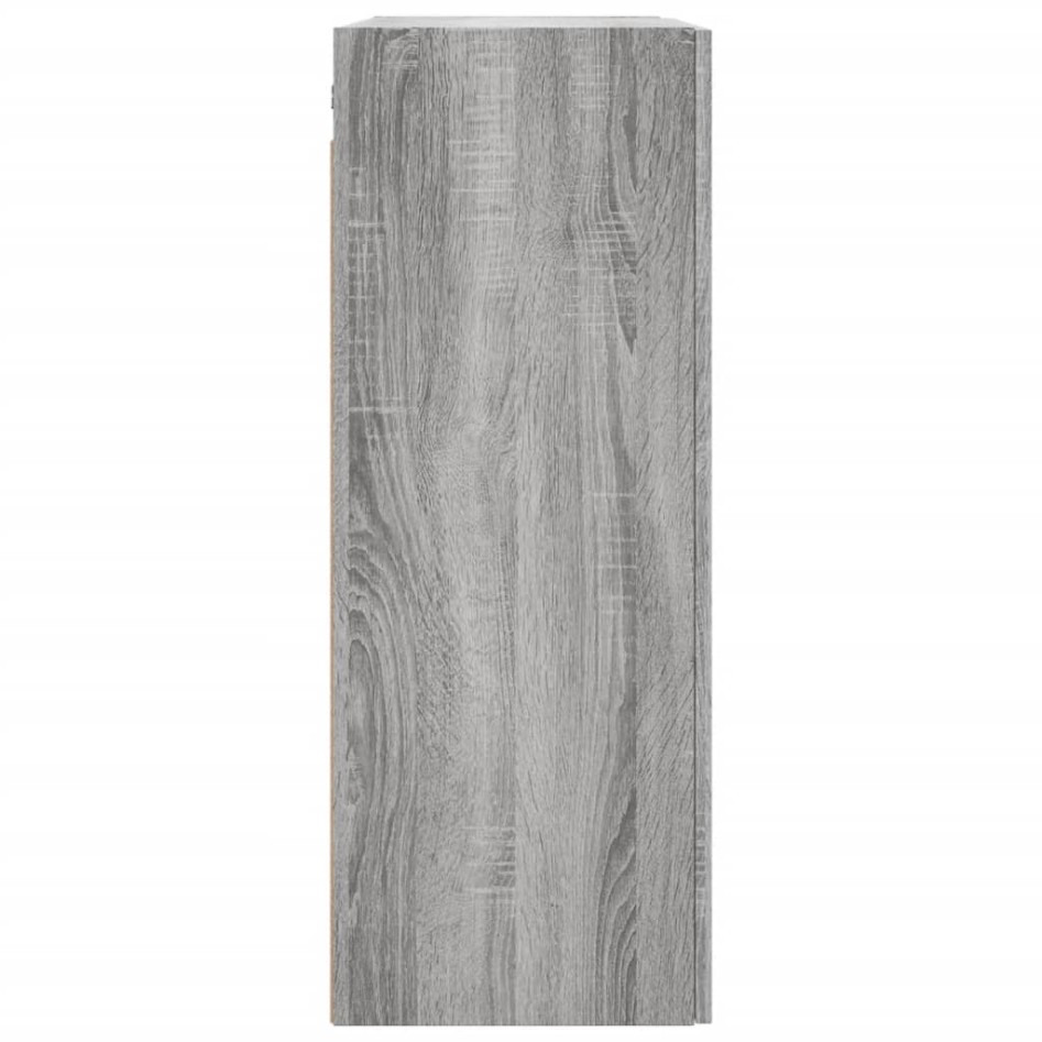 Armario de pared gris Sonoma 69,5x34x90