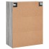 Armario de pared gris Sonoma 69,5x34x90