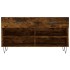 Banco zapatero madera de ingeniería roble ahumado 102x35x55
