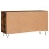 Banco zapatero madera de ingeniería roble ahumado 102x35x55