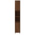 Armario de baño madera contrachapada roble marrón 30x30x190