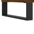 Mueble discos madera contrachapada roble marrón 84,5x38x89