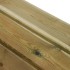 Banco de jardín madera maciza de pino impregnada 220