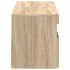 Muebles para TV con luces LED 2 uds roble Sonoma 60x35x40