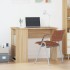 Escritorio de madera contrachapada roble Sonoma 100x55x75