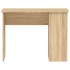 Escritorio de madera contrachapada roble Sonoma 100x55x75