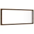 Set de muebles baño 2 pzas madera contrachapada marrón