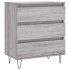 Aparador de madera contrachapada gris Sonoma 60x35x70