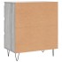 Aparador de madera contrachapada gris Sonoma 60x35x70
