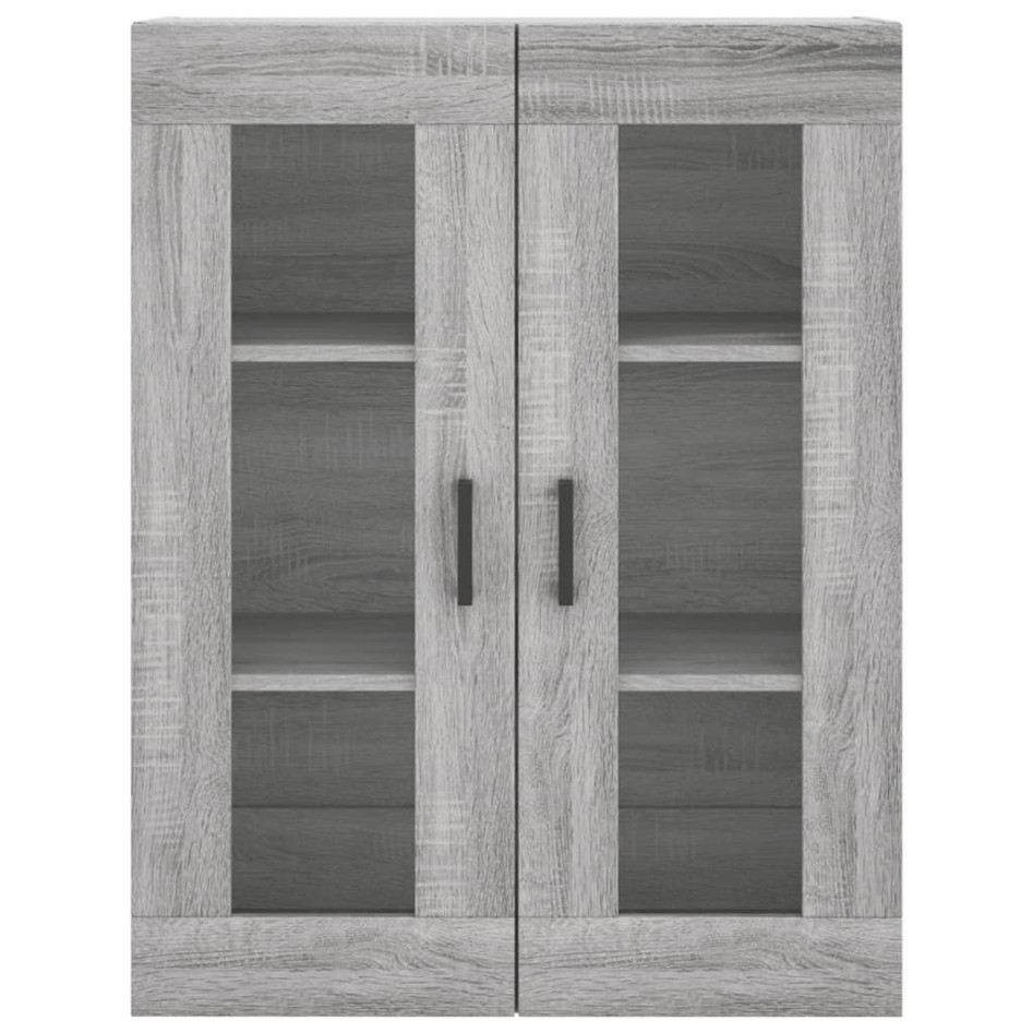 Armario de pared gris Sonoma 69,5x34x90