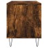 Mueble discos madera contrachapada roble ahumado 100x38x48