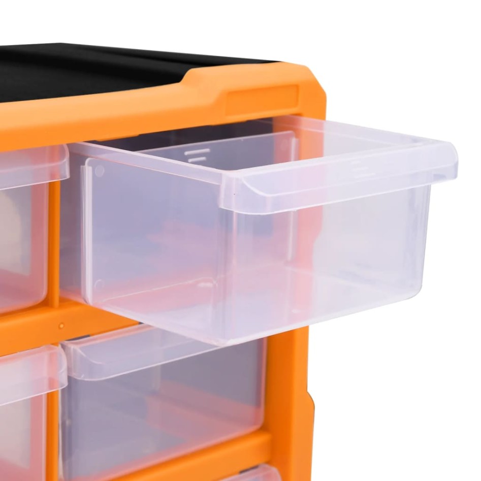 Organizador multicajones con 18 cajones intermedios 38x16x47