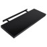 Estantes flotantes de pared 2 unidades negro 120x20x3,8