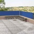Toldo lateral retráctil azul 117x1200