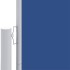 Toldo lateral retráctil azul 117x1200